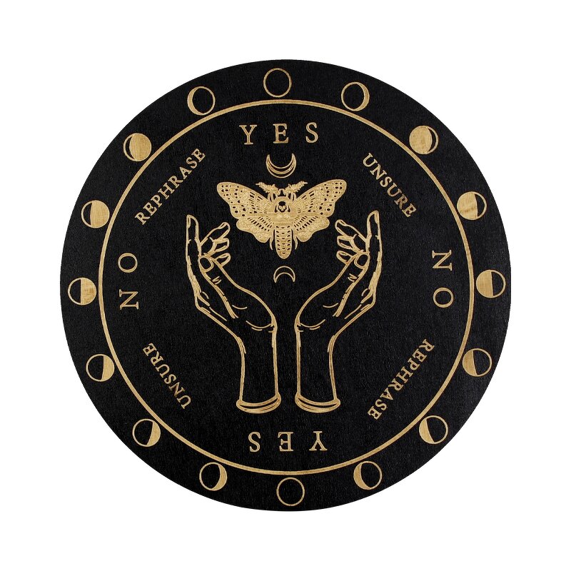 Star Pendulum Board Factory - Round Design for Metaphysical Rituals