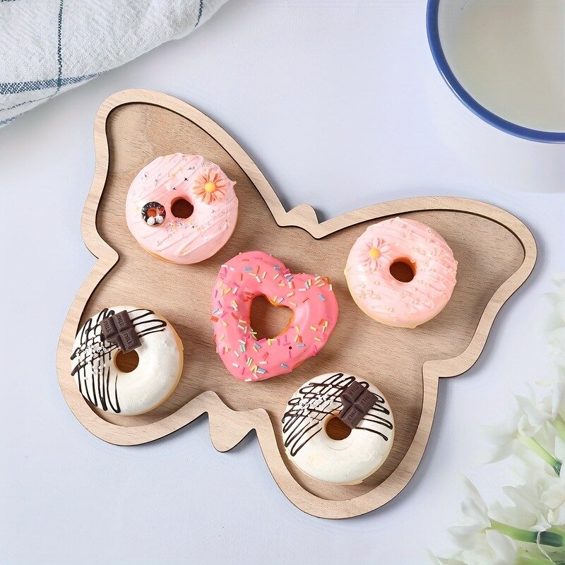 Serving Tray Factory - Butterfly Shaped Plywood for Food Display