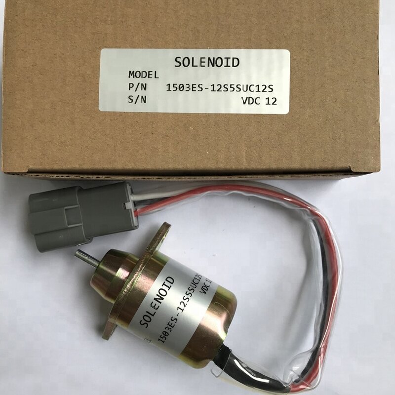 Fuel Shut Off Solenoid Manufacturer - 6681513 for Bobcat Excavator