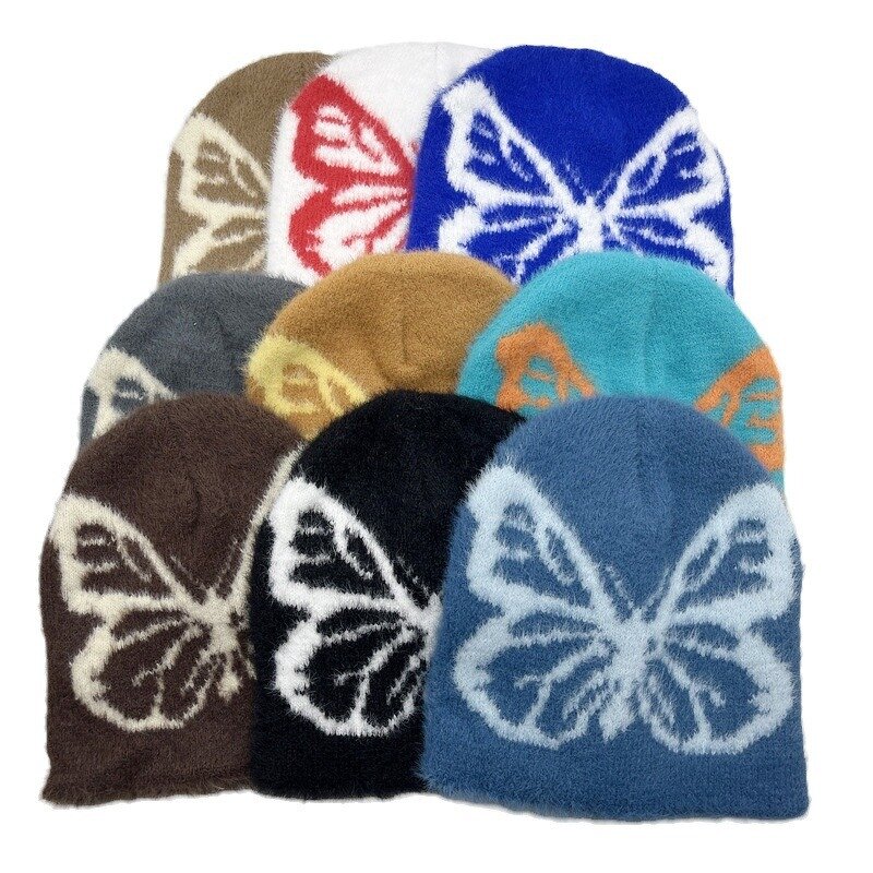 Mohair Beanie Supplier - Hot Selling Jacquard Y2K Low MOQ Embroidery