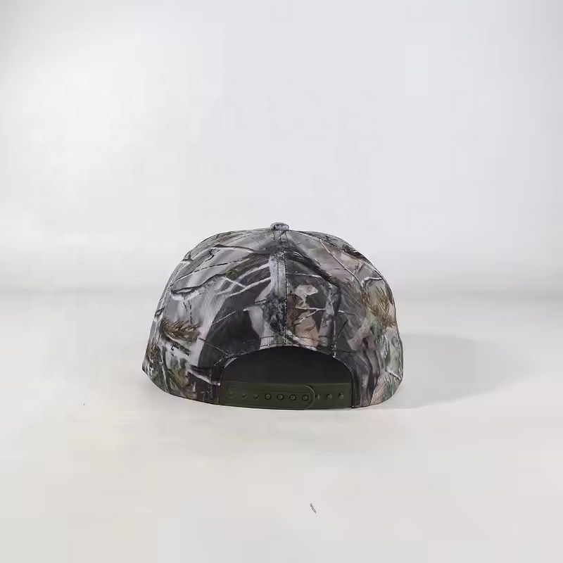 Camo Baseball Cap Supplier - OEM Sublimation Print 6 Panel