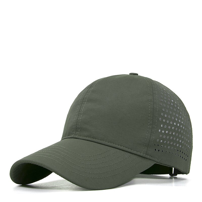 Golf Hat Factory - Wholesale Quick Dry 6 Panel Nylon Perforated