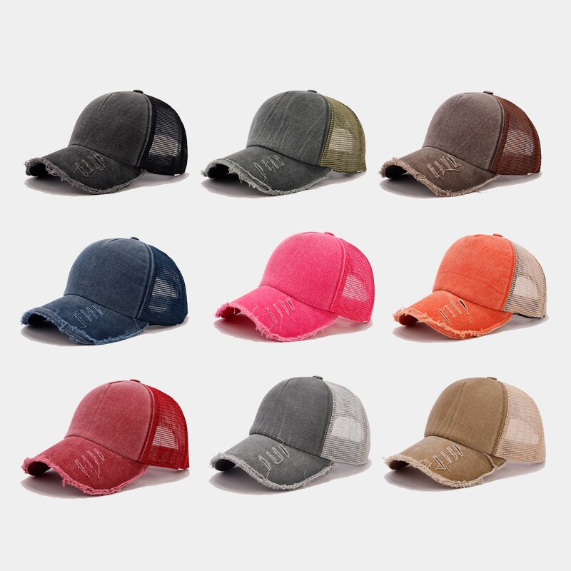 Denim Trucker Cap Factory - Custom Tags Embroidery Sublimation Print