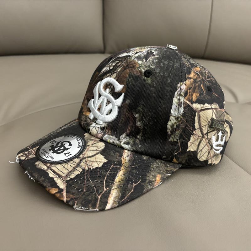 Mesh Trucker Snapback Hat Supplier - New Brand Print Camo Contrast Flat Brim