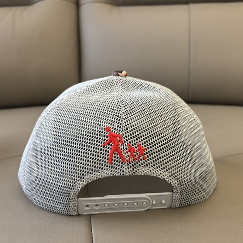 Camo Trucker Hat Supplier - Wholesale 3D Embroidery Gold Metallic