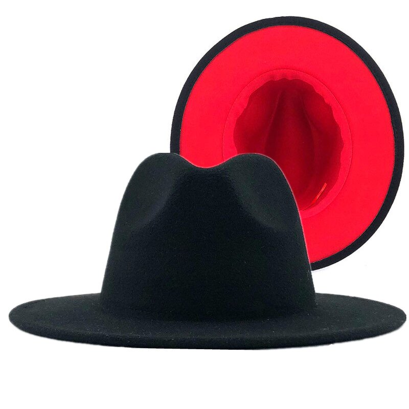 Fedora Hat Supplier - Wholesale Cheap Custom Tags Wool Felt Wide Brim