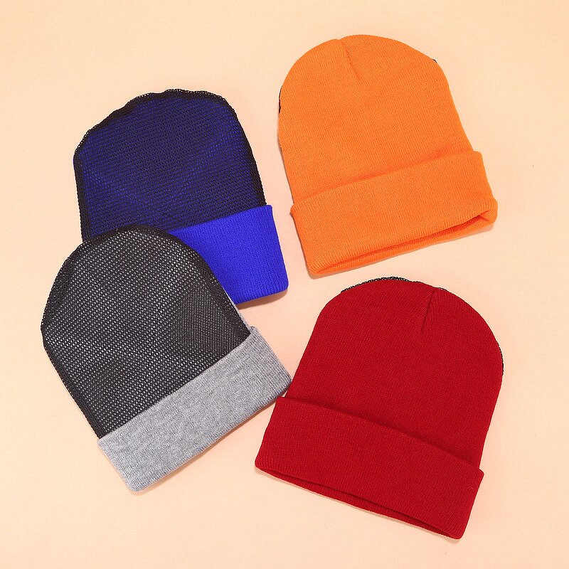 Winter Beanie Supplier - Wholesale Blank Custom Leather Label Embroidery
