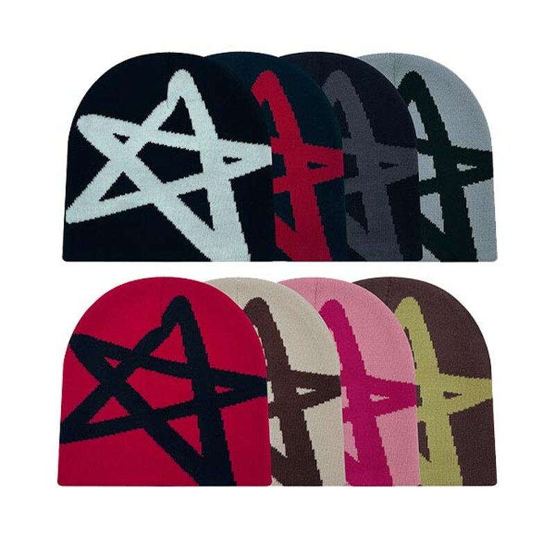 Knitted Beanie Factory - Free Sample Custom Brand Design Y2K