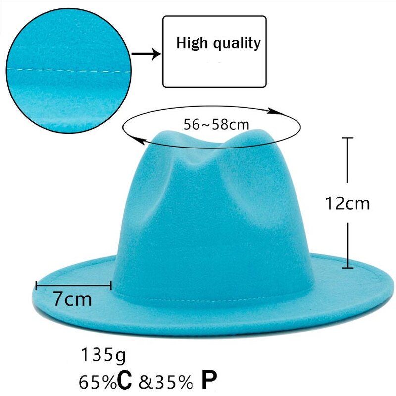 Fedora Hat Factory - Wholesale Luxury Custom Brand Tags Wool Felt