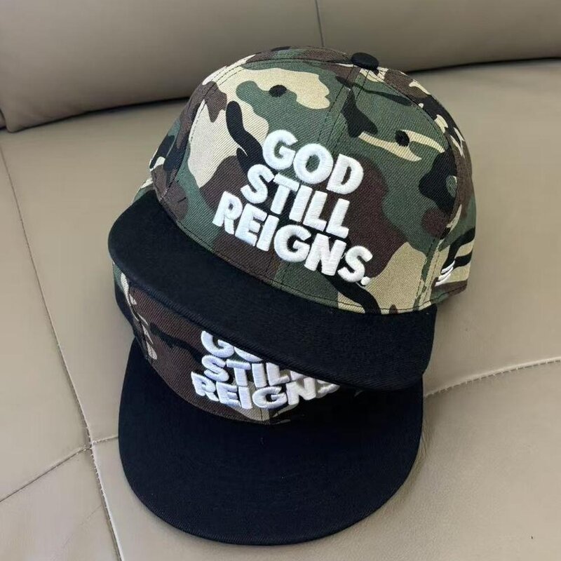 Camo Snapback Hat Factory - Low MOQ 3D Embroidery 6 Panel