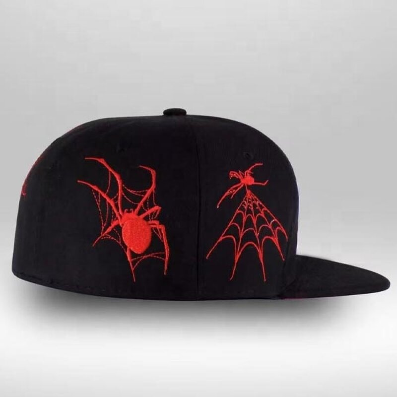 Snapback Baseball Hat Supplier - Fast Customization 6 Panel Flat Brim