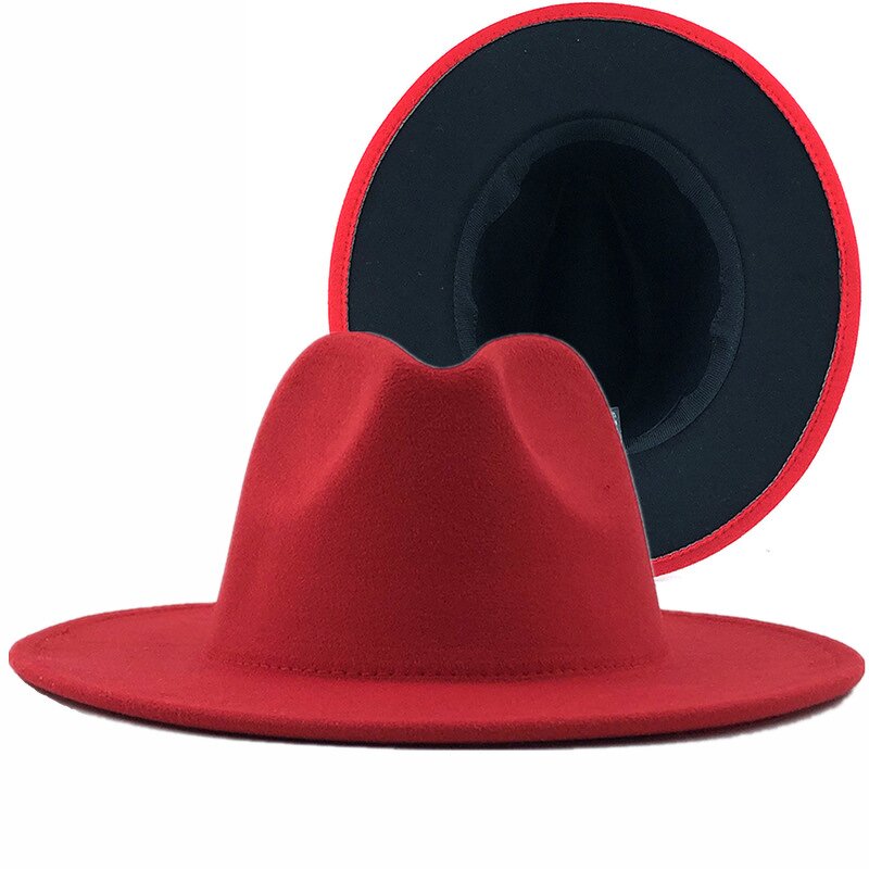 Fedora Hat Supplier - Wholesale Cheap Custom Tags Wool Felt Wide Brim