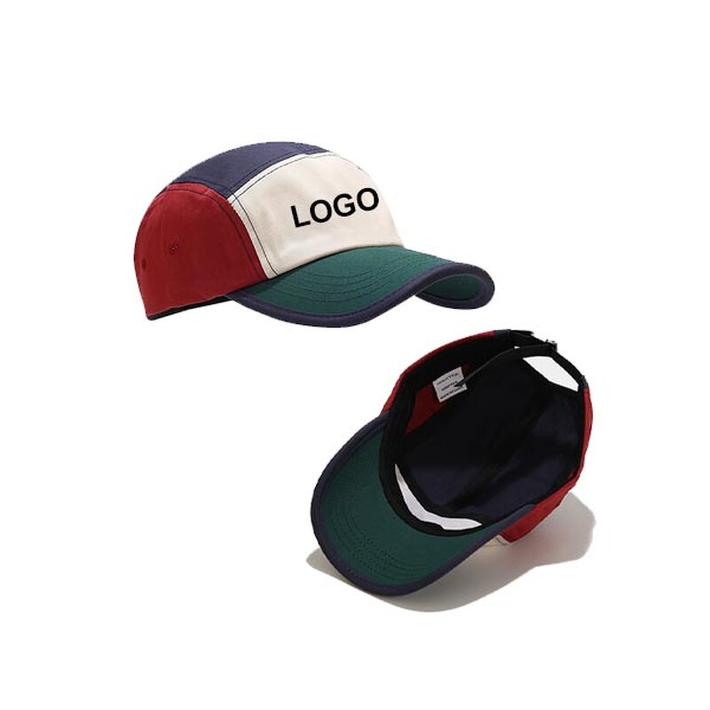 Running Cap Factory - Custom Tags Embroidery Unconstructed 5 Panel