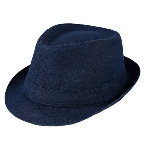Jazz Hat Supplier - Wholesale Solid Color Custom Men Private Woven Label