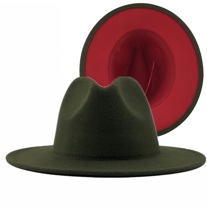 Fedora Hat Supplier - Wholesale Cheap Custom Tags Wool Felt Wide Brim