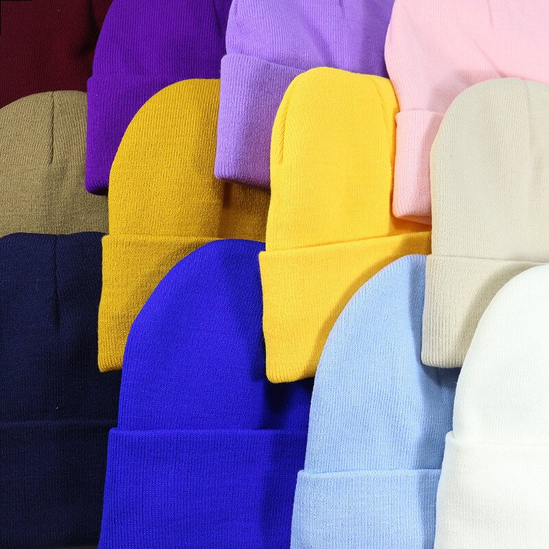 Knitted Beanie Factory - Wholesale Unisex Custom Label Cuffed Acrylic