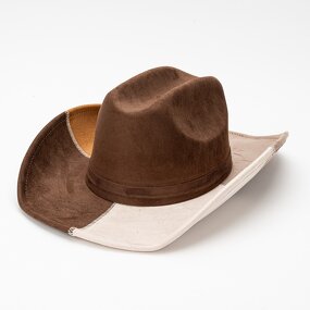 Cowboy Hat Factory - OEM Private Label Suede Fedora Wide Brim