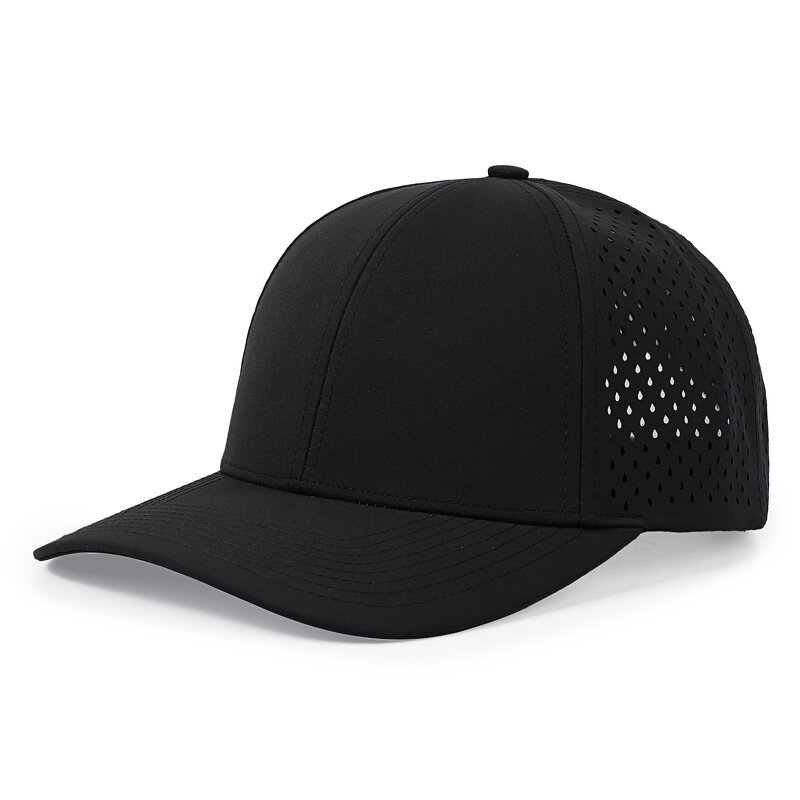 Golf Hat Supplier - Blank 5 Panel Laser Cutting Waterproof Nylon