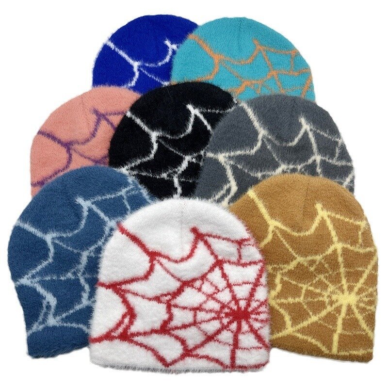 Mohair Beanie Factory - Jacquard Custom Embroidery Woven Tags Y2K