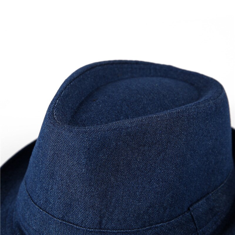 Jazz Hat Supplier - Wholesale Solid Color Custom Men Private Woven Label