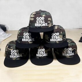 Camo Snapback Hat Factory - Low MOQ 3D Embroidery 6 Panel