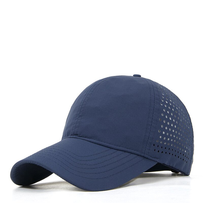 Golf Hat Factory - Wholesale Quick Dry 6 Panel Nylon Perforated