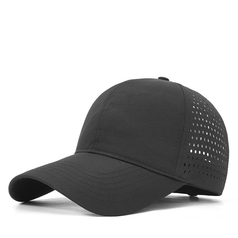 Golf Hat Factory - Wholesale Quick Dry 6 Panel Nylon Perforated