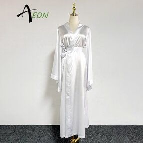 Custom Silk Wedding Robe Factory - Long Elegant Robe