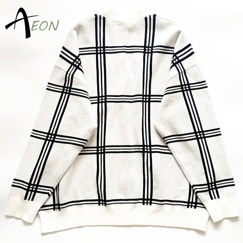 Check Knit Sweater Factory - Custom Vintage Cardigan