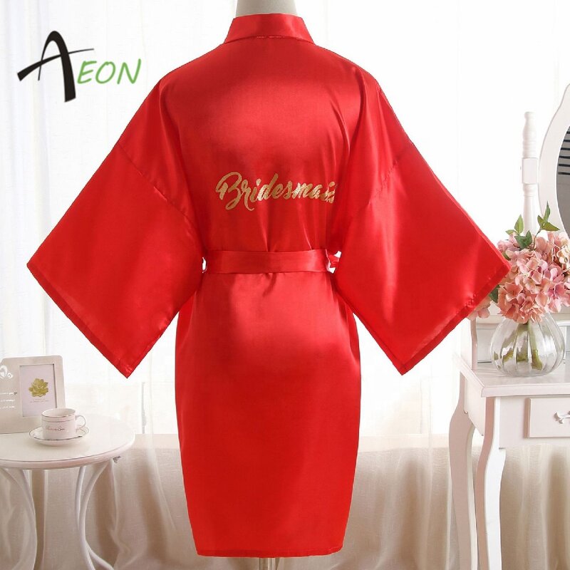 Bridesmaid Satin Robe Factory - Wedding Dressing Gown