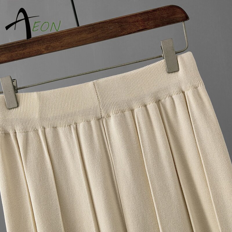 Women's Knit Set Factory - T-shirt Wide-leg Pants Set