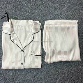 Women's Satin Pajamas Factory - Jacquard Pajama Set Manufacturer