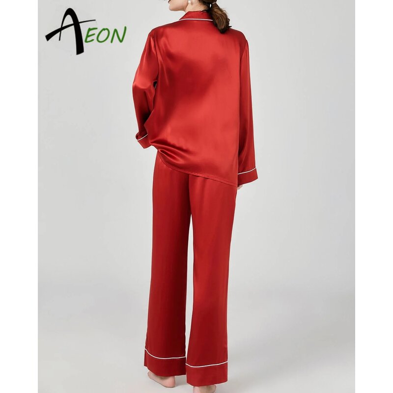 Custom Pajamas Factory - Silk Satin Long PJ Set Manufacturer