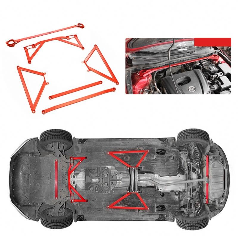 Strut Tower Bar Factory - Front Steel Bar for Mazda Atenza Axela