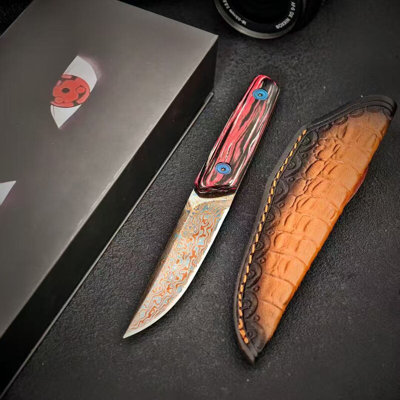 Fixed Blade Knife Factory - Redesign Damascus Steel Hunting Tactical