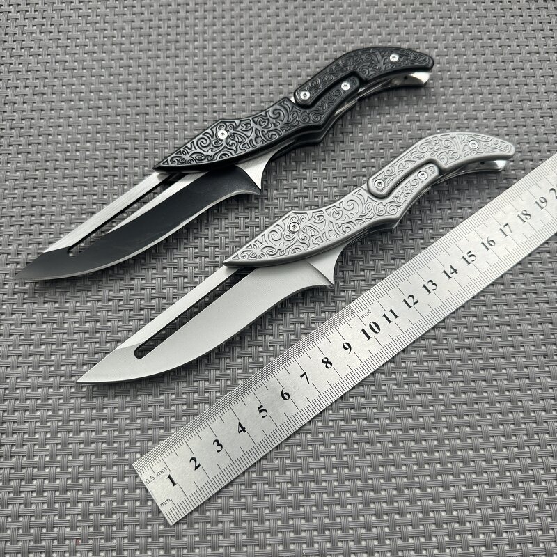 EDC Folding Knife Supplier - 2024 New Design Mechanical Magician D2 Steel