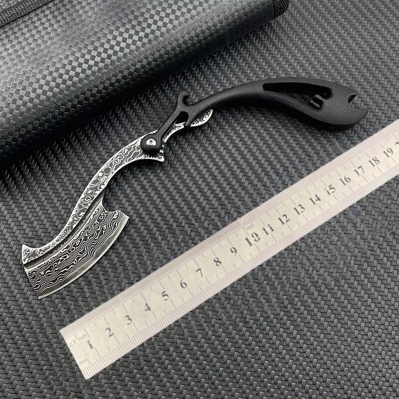 Folding Knife Supplier - Factory Price Damascus G10 Handle Outdoor