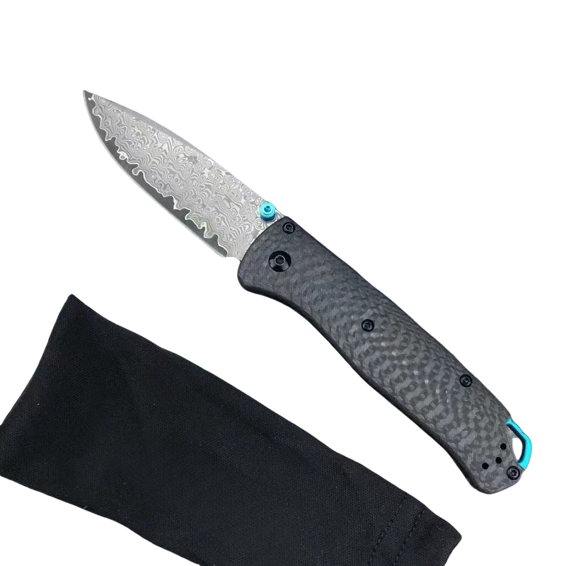 Damascus Folding Knife Supplier - B-e-n Chmade 535 Blade Multi-purpose EDC