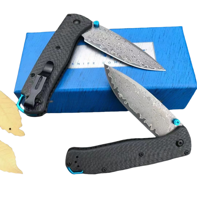 Damascus Folding Knife Supplier - B-e-n Chmade 535 Blade Multi-purpose EDC