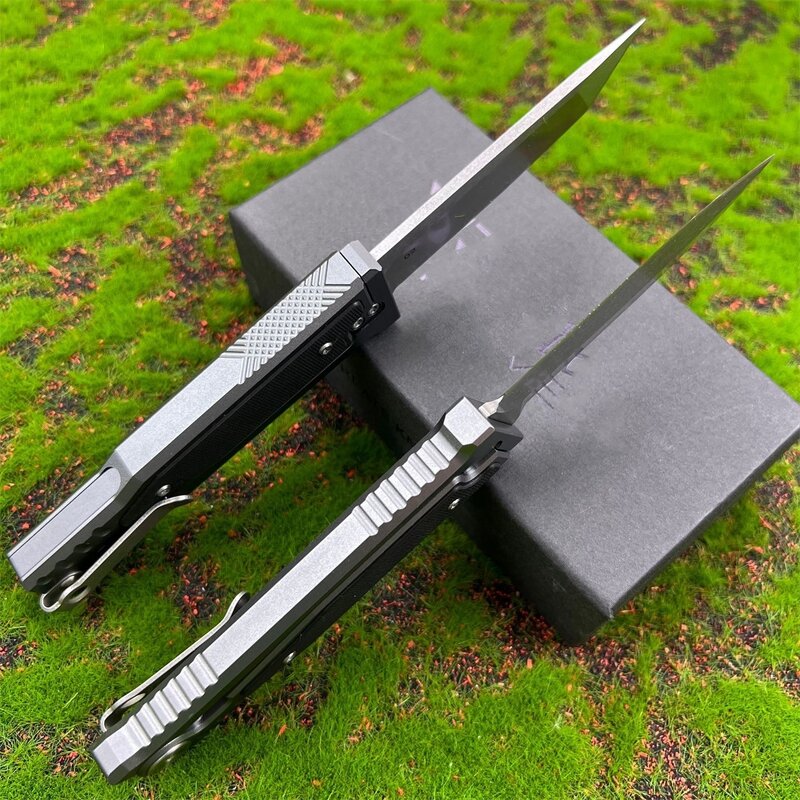 Tactical Pocket Knife Supplier - EXO-M D2 Blade Double Action Self Defense