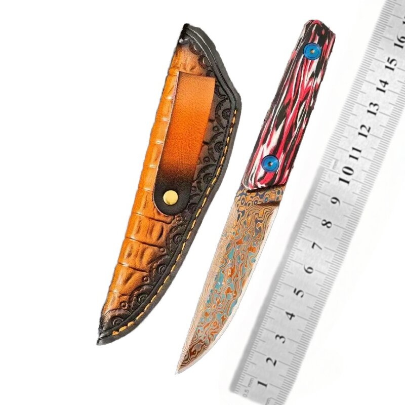 Fixed Blade Knife Factory - Redesign Damascus Steel Hunting Tactical