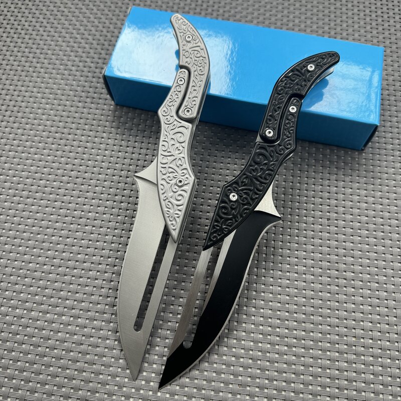 EDC Folding Knife Supplier - 2024 New Design Mechanical Magician D2 Steel