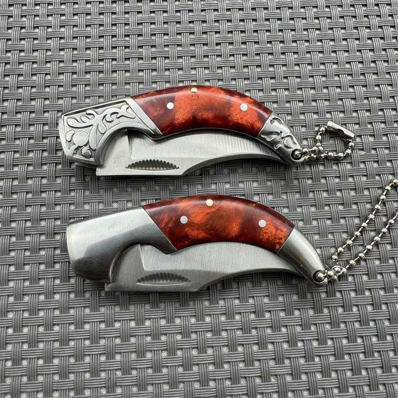 Mini Folding Knife Factory - Wood Handle Outdoor Survival Hunting