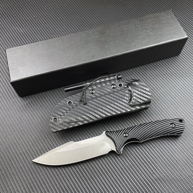 Fixed Blade Knife Supplier - Customizable 1012 8CR14mov Steel G10 Handle