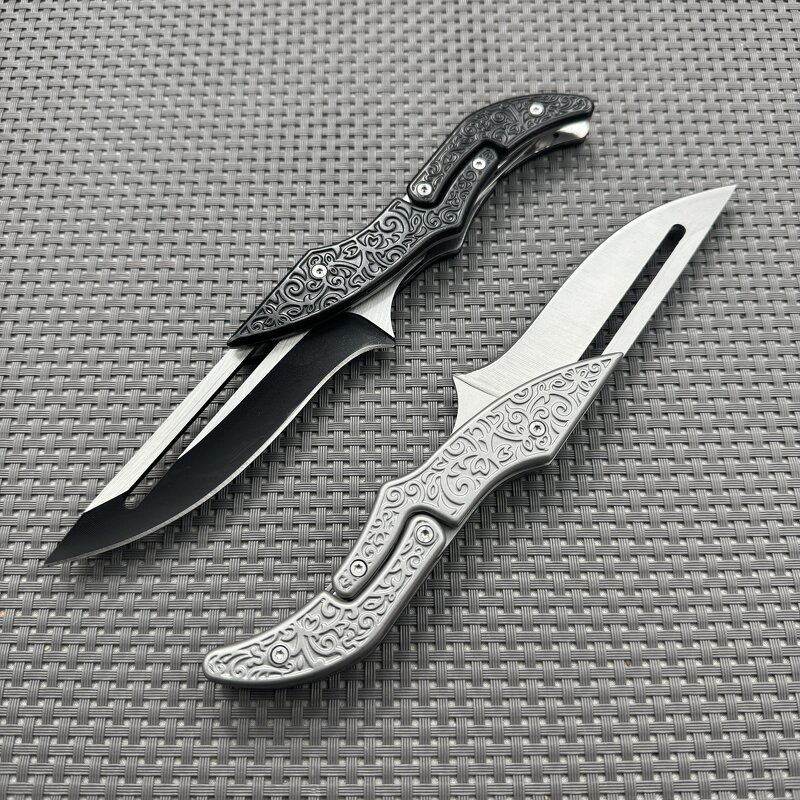 EDC Folding Knife Supplier - 2024 New Design Mechanical Magician D2 Steel