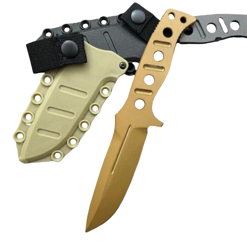 Tactical Survival Knife Factory - All Steel Fixed Blade Power Knife Sheath