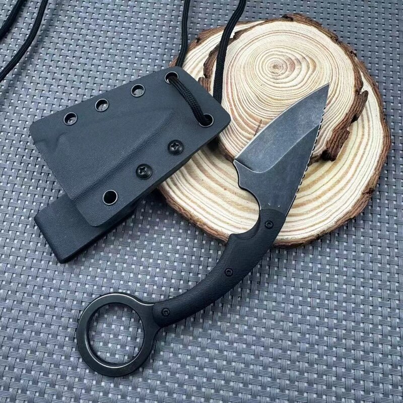 Fixed Knife Supplier - 2024 Hot Selling Nylon Handle D2 Outdoor Hunting