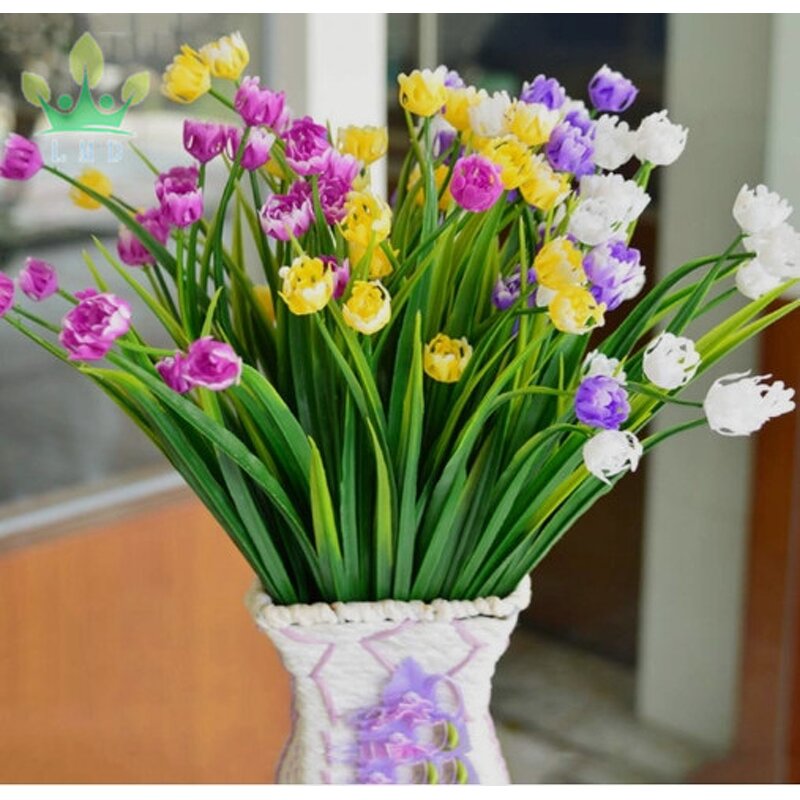 Artificial Tulip Bouquet Factory - Mini Flower Decor