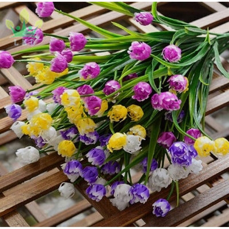 Artificial Tulip Bouquet Factory - Mini Flower Decor