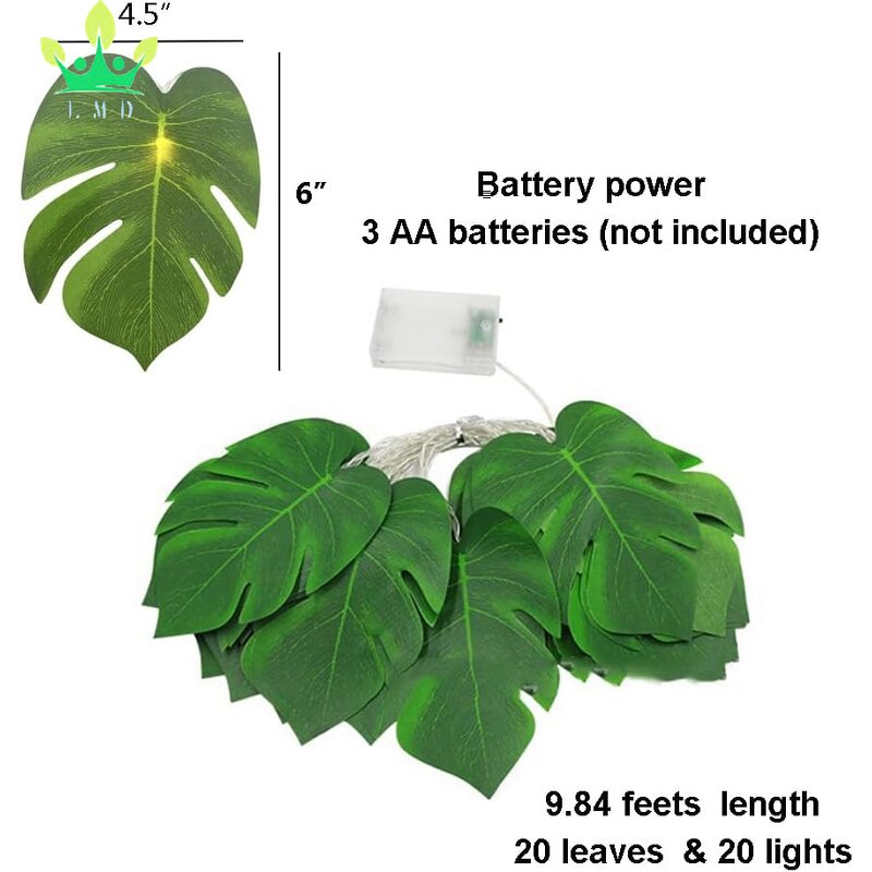 Artificial Palm Leaves Factory - LED String Lights Supplier